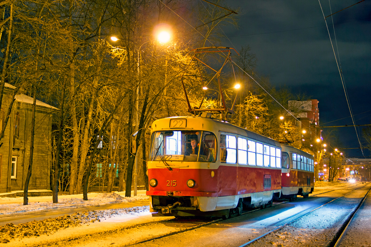 Yekaterinburg, Tatra T3SU Br. 215 Yekaterinburg, Tatra T3SU Br. 215
