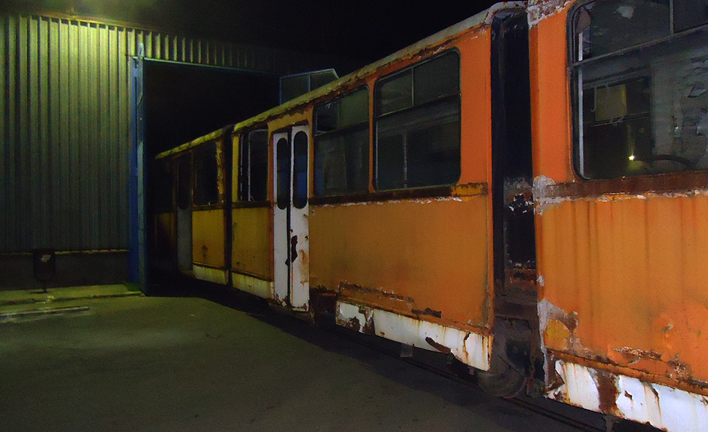 София, Т8M-730 (София 70) № 174; София — Преместване и съхранение на историческа трамвайна мотриса 174 (София 70) — 23.07.2013 София, Т8M-730 (София 70) № 174; София — Преместване и съхранение на историческа трамвайна мотриса 174 (София 70) — 23.07.2013