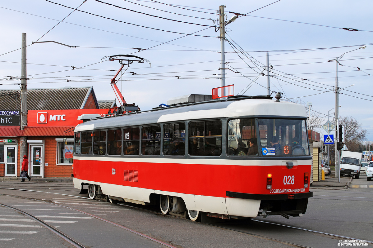 Краснодар, Tatra T3SU КВР ТМЗ № 028