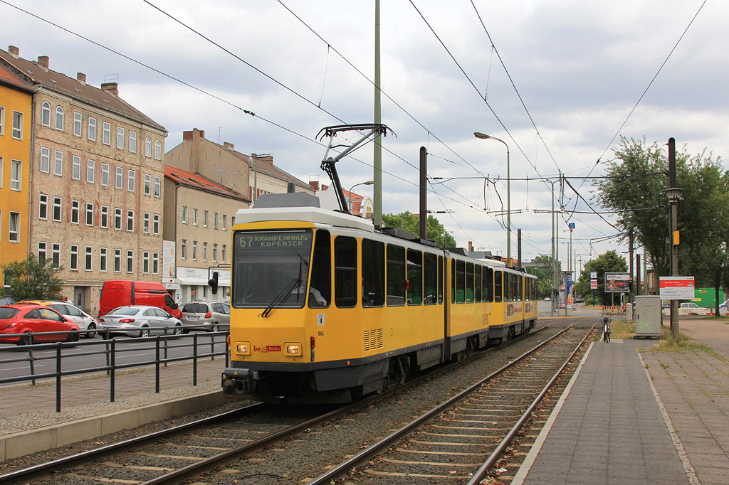 Берлин, Tatra KT4DM № 6061