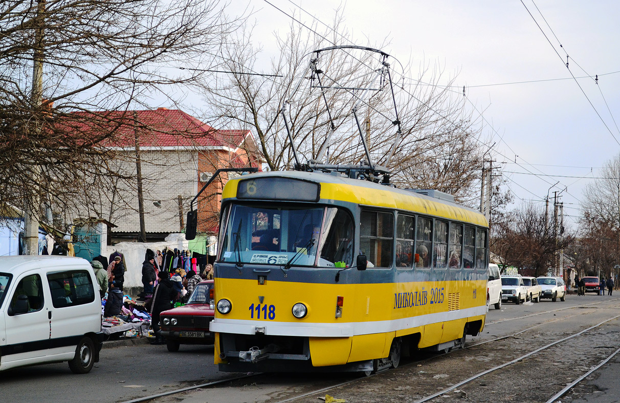 Николаев, Tatra T3M.05 № 1118