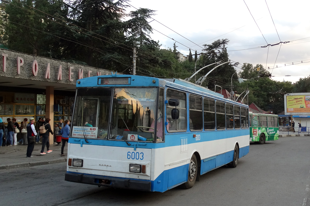 Крымский троллейбус, Škoda 14Tr02/6 № 6003
