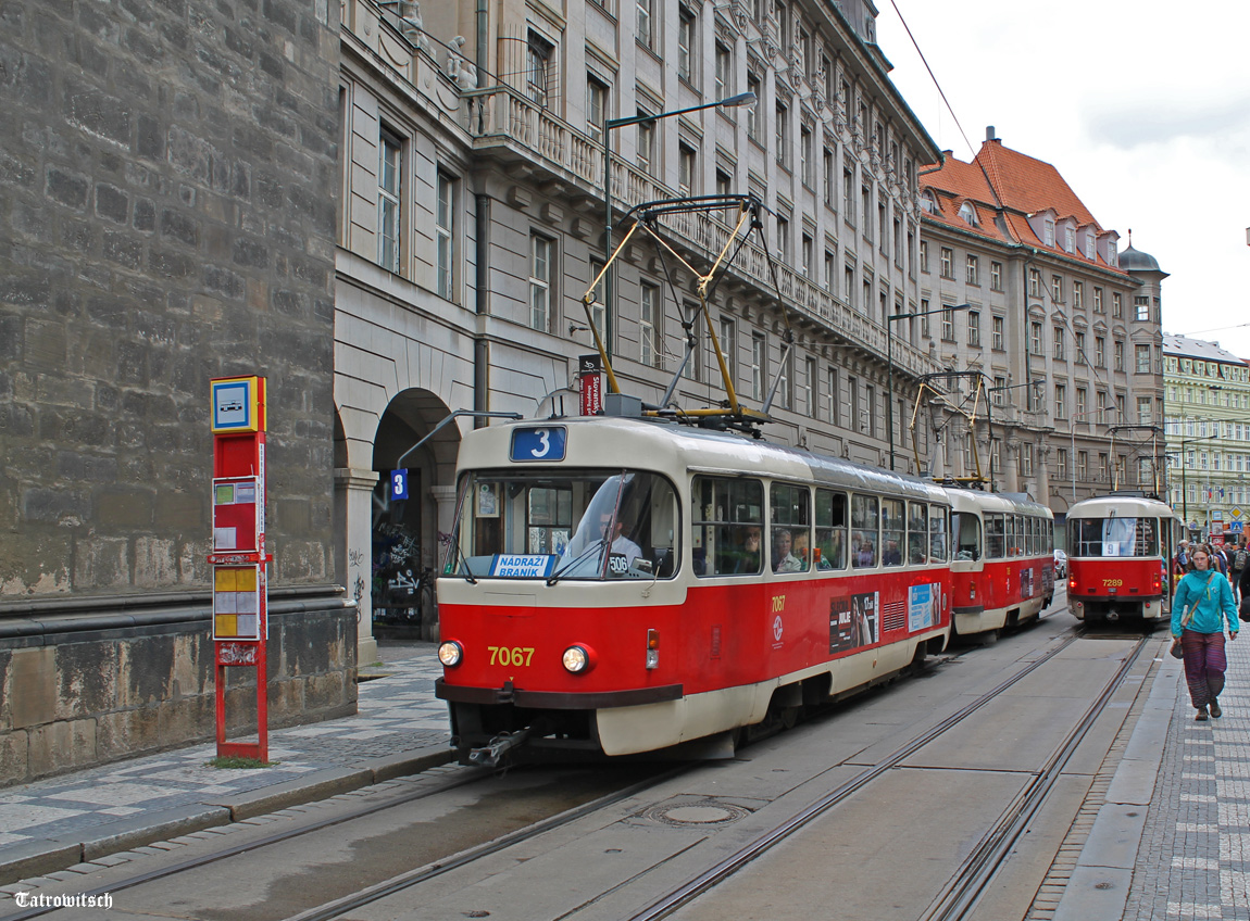 Прага, Tatra T3SUCS № 7067