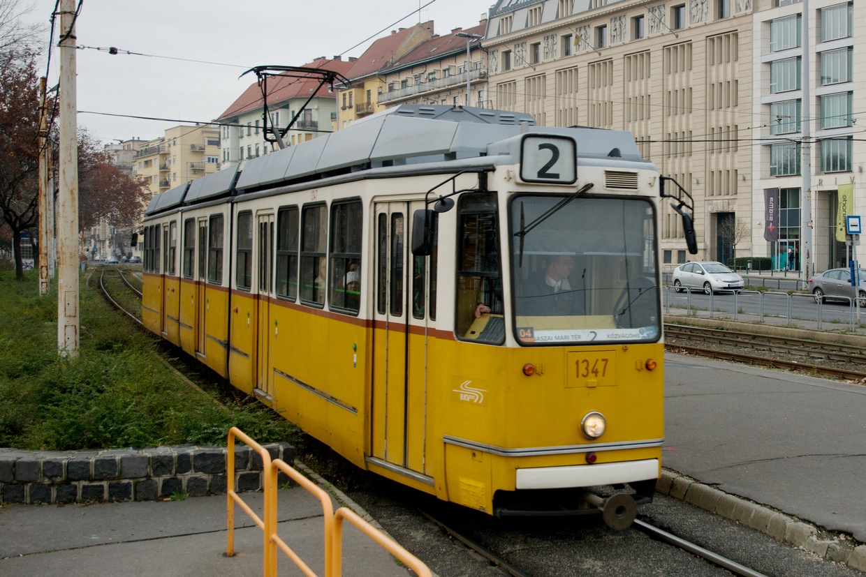 Будапешт, Ganz-Hunslet KCSV7 № 1347