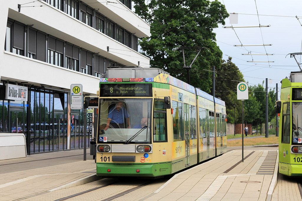 Бранденбург-на-Хафеле, Duewag MGT6D № 101