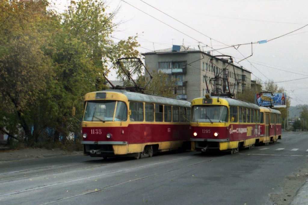 Барнаул, Tatra T3SU № 1295; Барнаул, Tatra T3SU № 1135