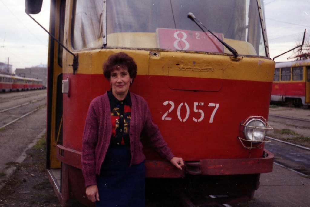 Barnaul, Tatra T3SU Nr 2057; Electric transport employees; Barnaul — personnel