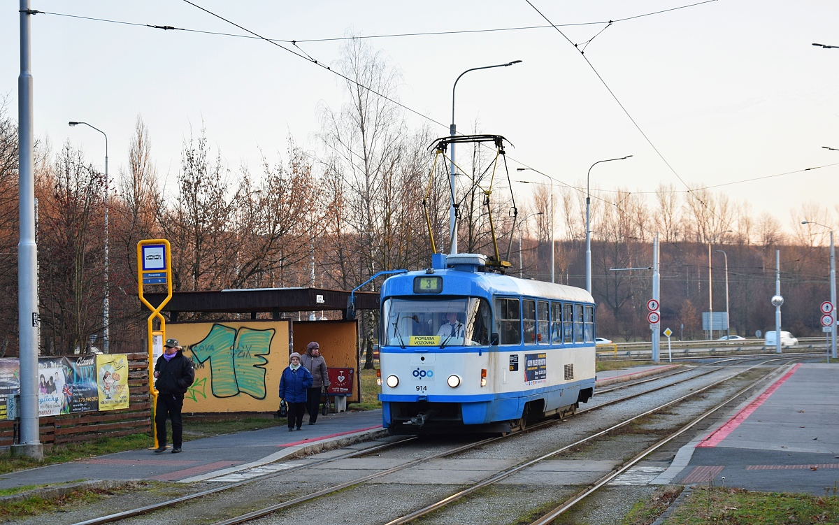 Острава, Tatra T3SUCS № 914