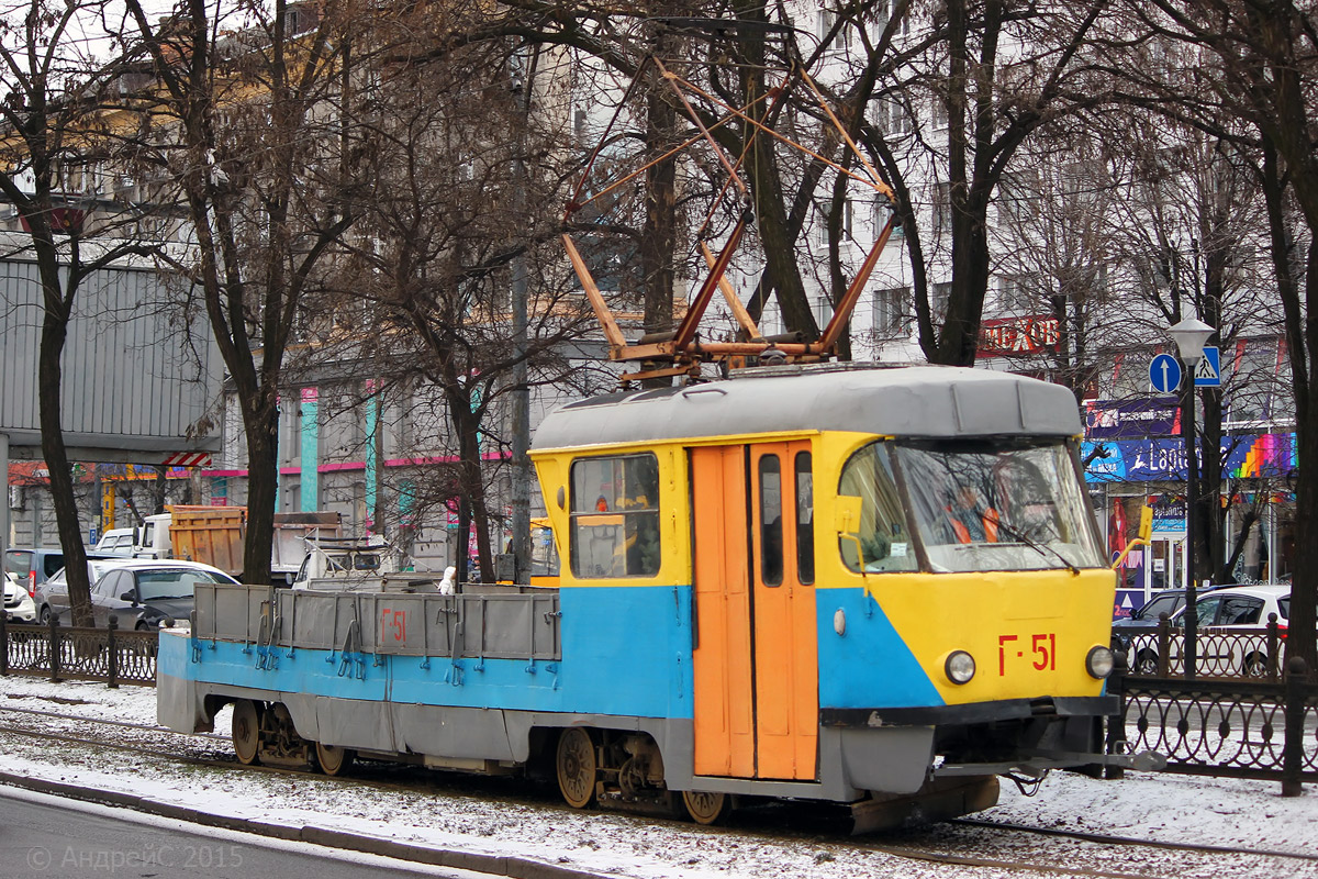 Днепр, Tatra T3SU (двухдверная) № Г-51