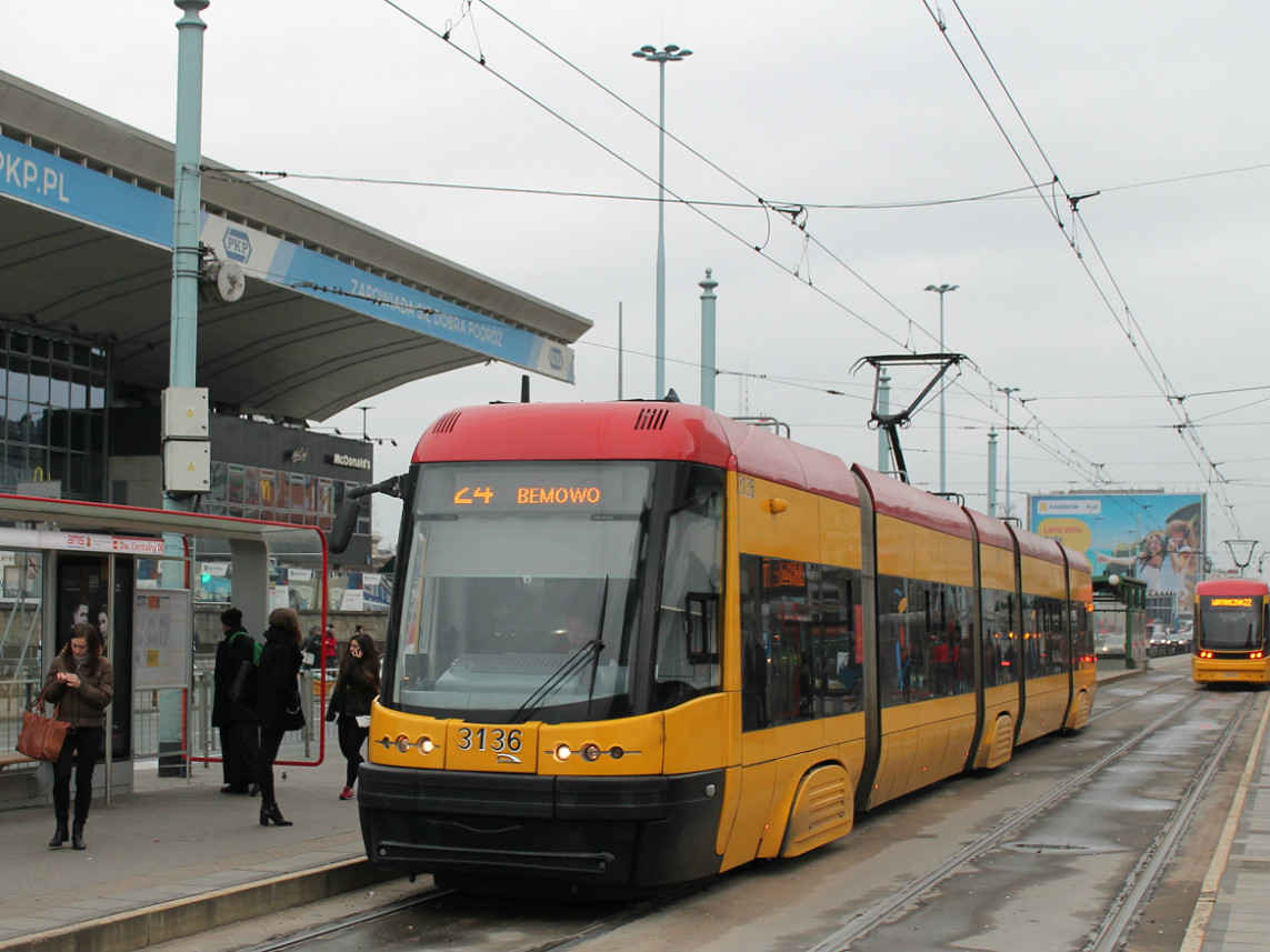 Варшава, PESA Swing 120Na № 3136