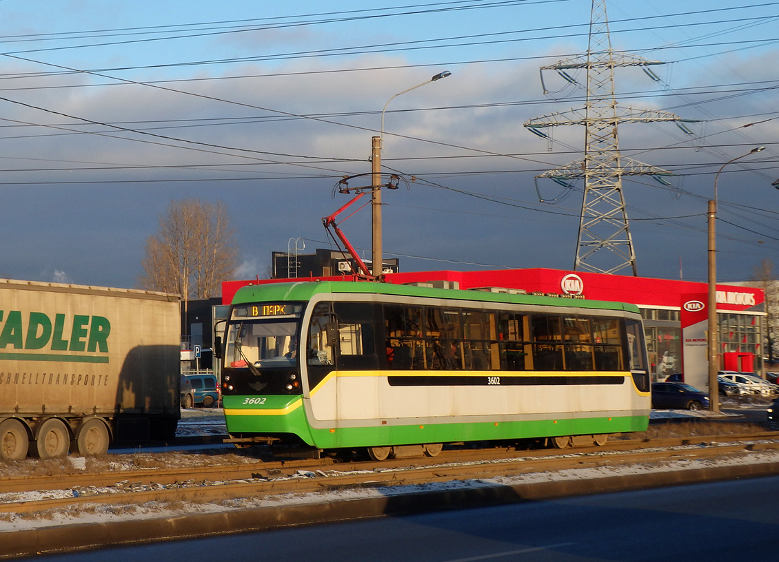 Санкт-Петербург, ЛМ-68М2 (мод. СПб ГЭТ) № 3602