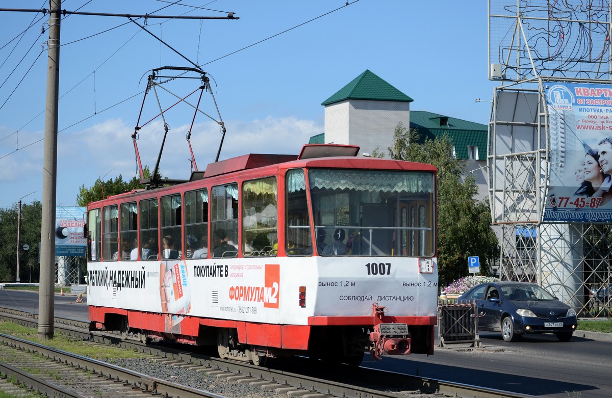 Барнаул, Tatra T6B5SU № 1007