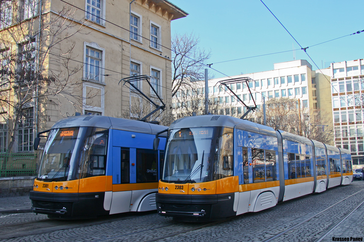 София, PESA Swing 122NaSF № 2303; София — Официално представяне на PESA 122NaSF — 13.01.2014 София, PESA Swing 122NaSF № 2303; София — Официално представяне на PESA 122NaSF — 13.01.2014
