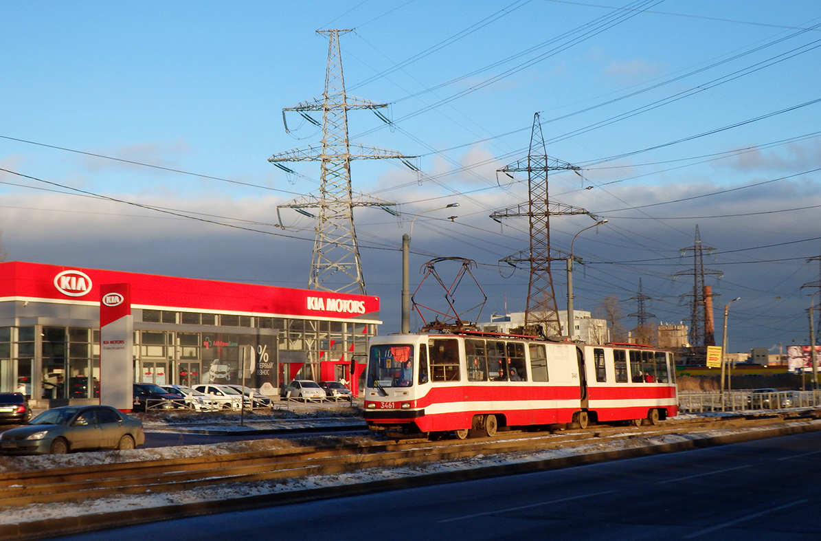 Санкт-Петербург, ЛВС-86К-М № 3461