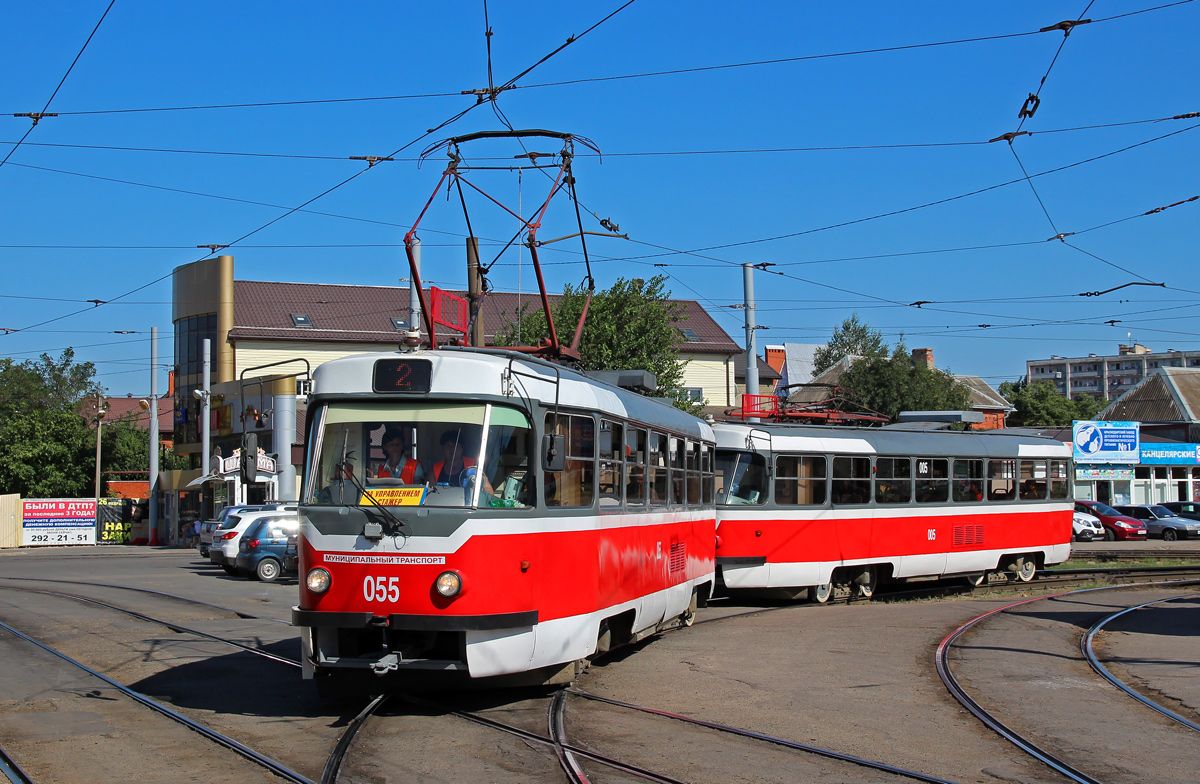 Краснодар, Tatra T3SU КВР МРПС № 055