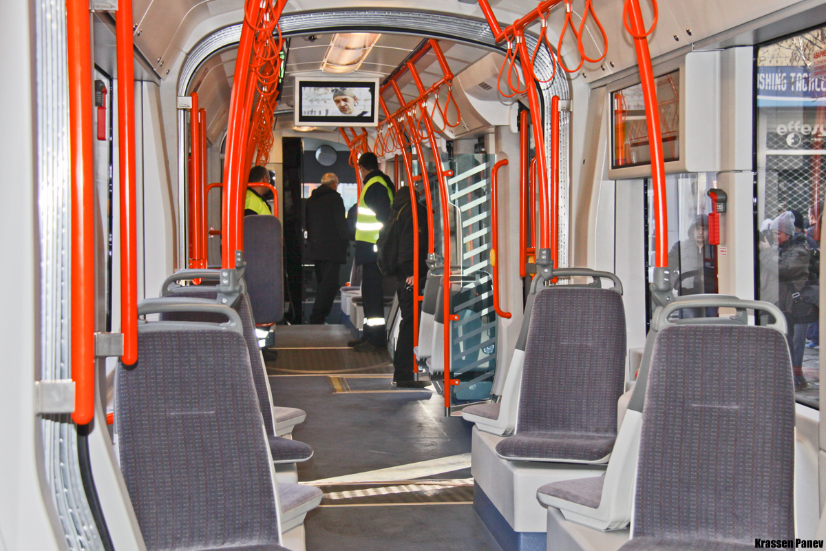 София, PESA Swing 122NaSF № 2301; София — Официално представяне на PESA 122NaSF — 13.01.2014