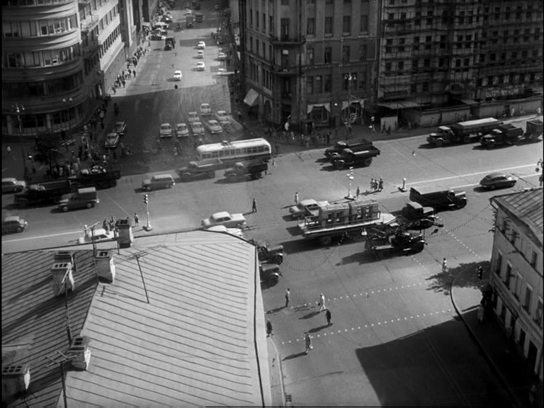 Maskva — Historical photos — Tramway and Trolleybus (1946-1991); Maskva — Moscow tram in the movies