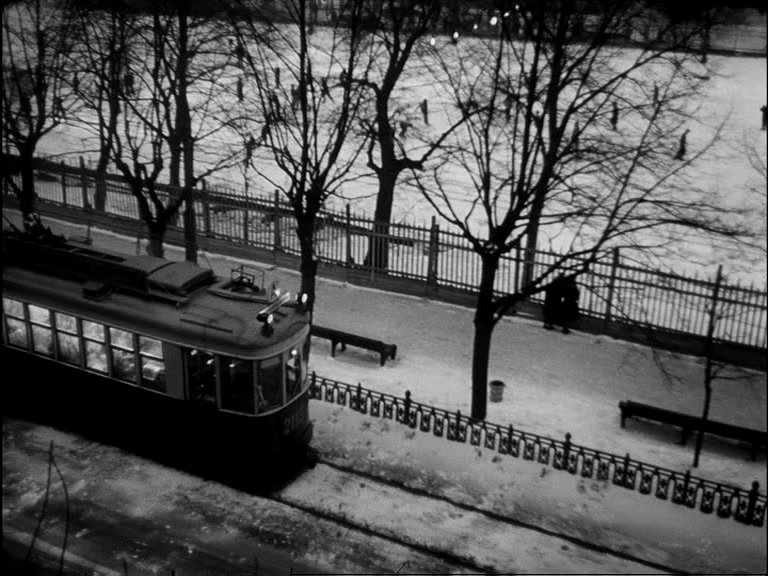 Москва, КМ № 2119; Москва — Исторические фотографии — Трамвай и Троллейбус (1946-1991); Москва — Трамваи в кинофильмах