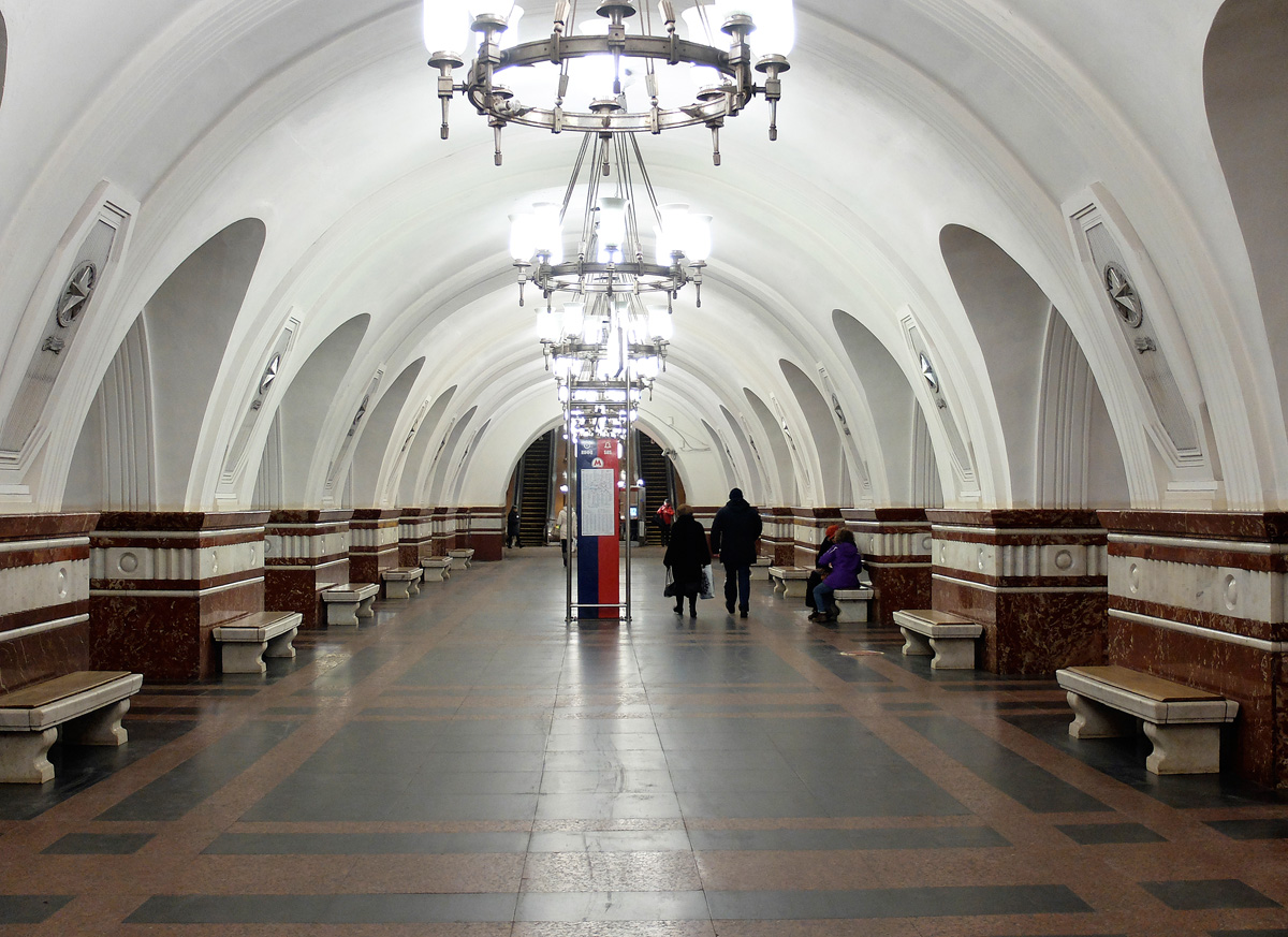 Масква — Метрополитен — [1] Сокольническая линия