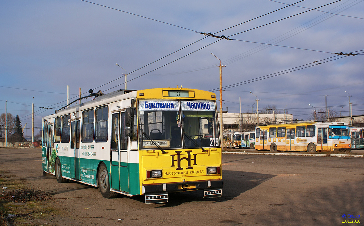 Черновцы, Škoda 14Tr02/6 № 275