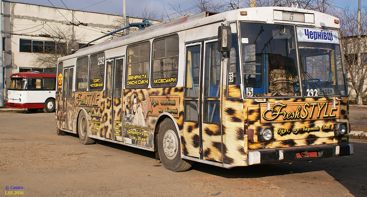 Черновцы, Škoda 14Tr89/6 № 292