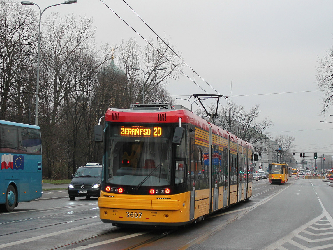 Варшава, PESA Jazz 128N № 3607