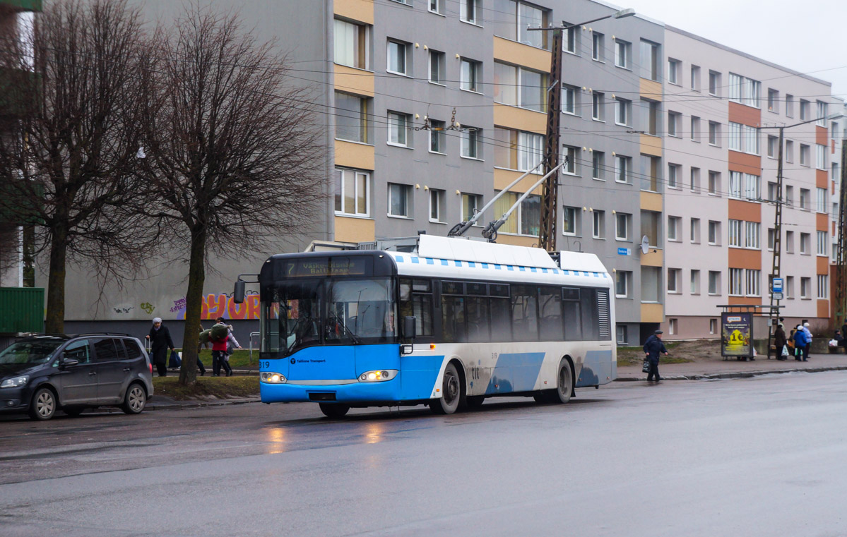 Таллин, Solaris Trollino II 12 Ganz № 319