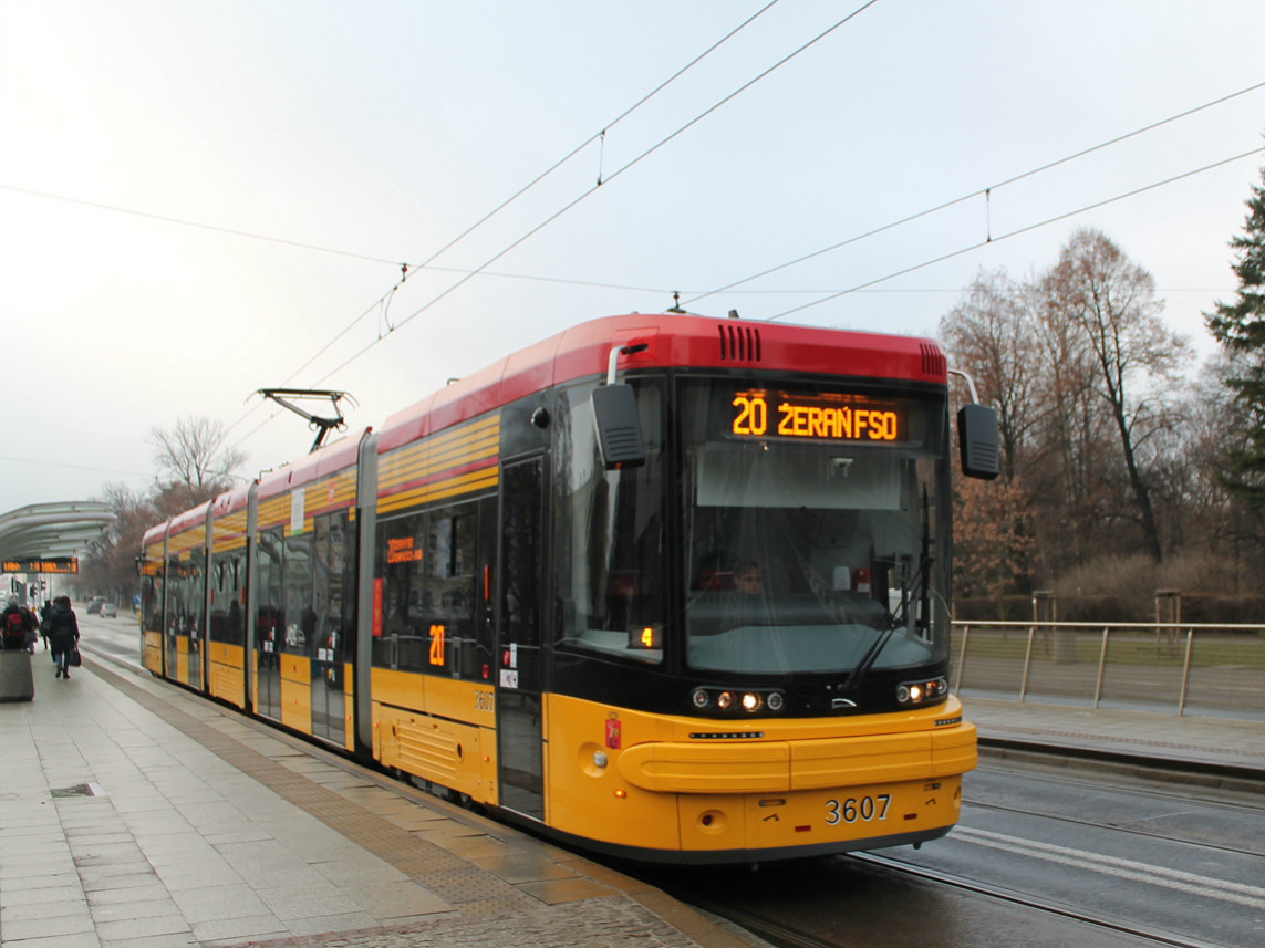 Варшава, PESA Jazz 128N № 3607