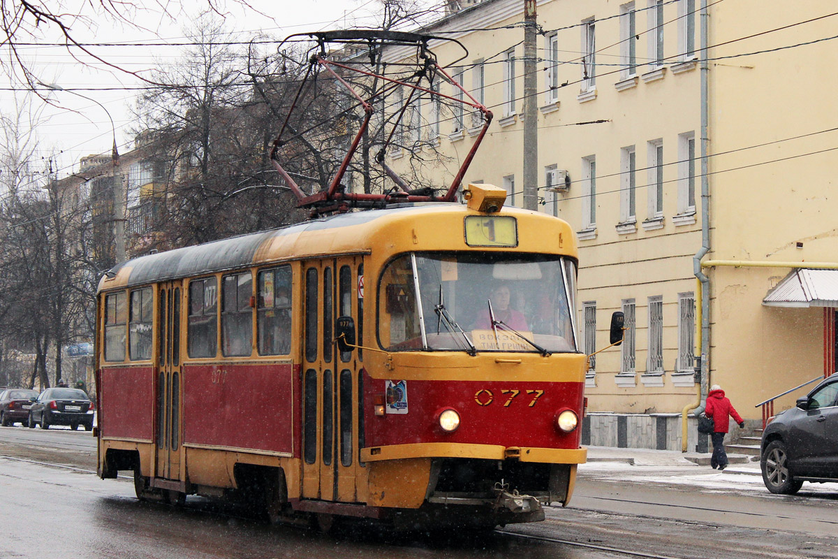 Орёл, Tatra T3SU № 077