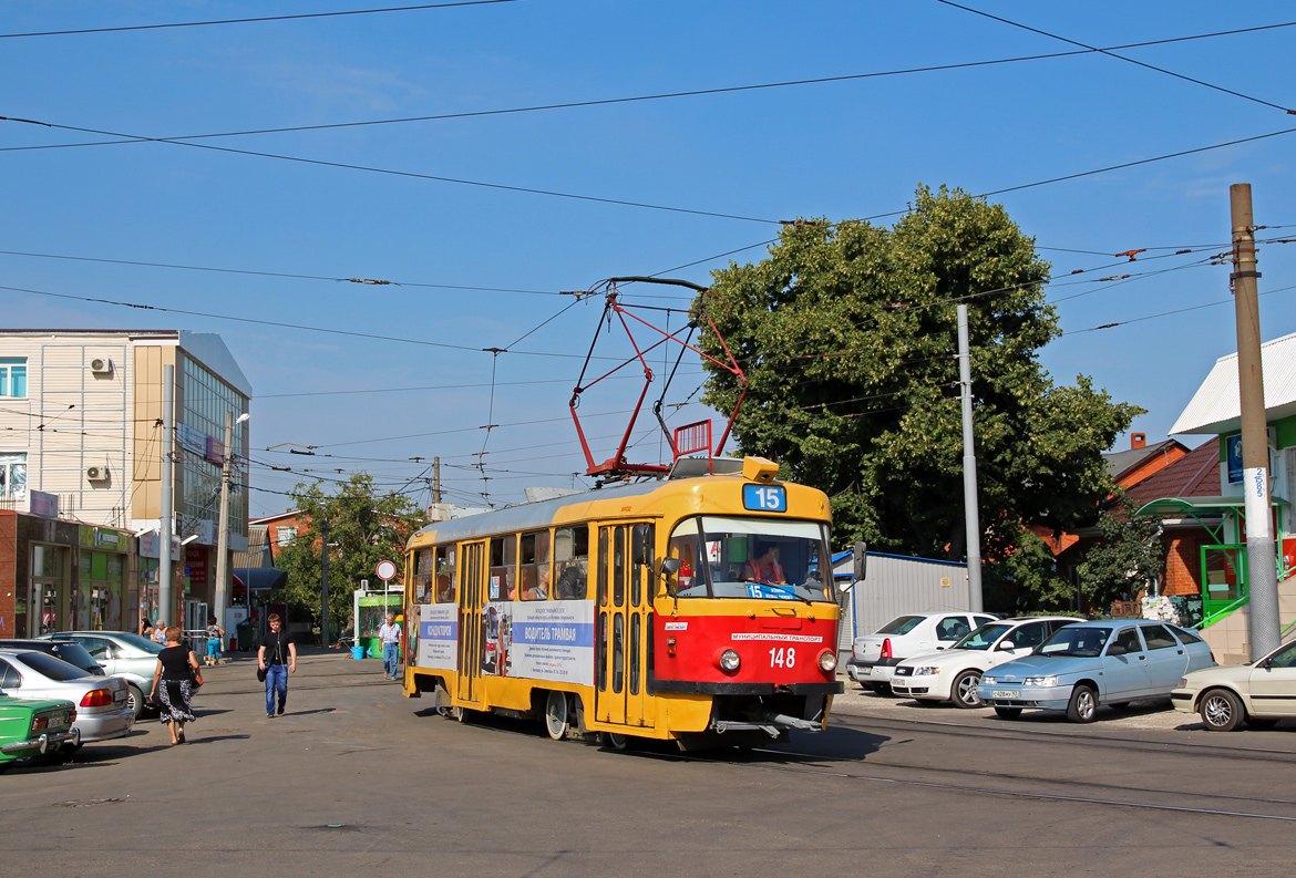 Краснодар, Tatra T3SU № 148