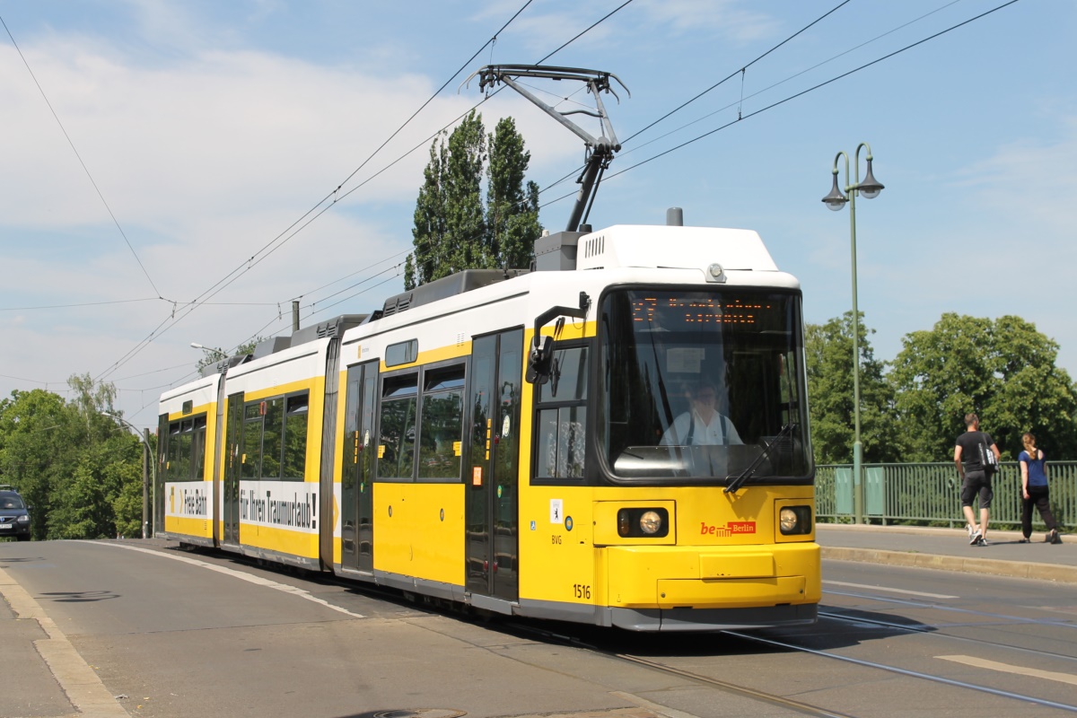 Berlin, BVG GT6U № 1516