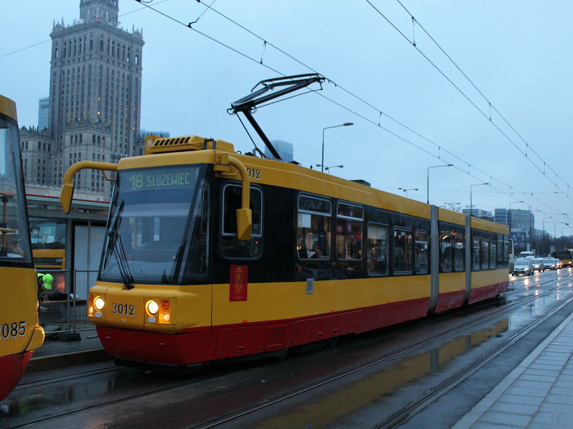 Варшава, Konstal 116Na/1 № 3012