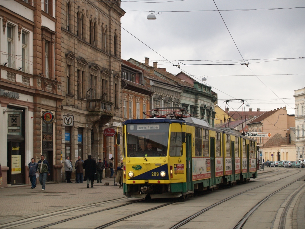 Мишкольц, Tatra KT8D5 № 209