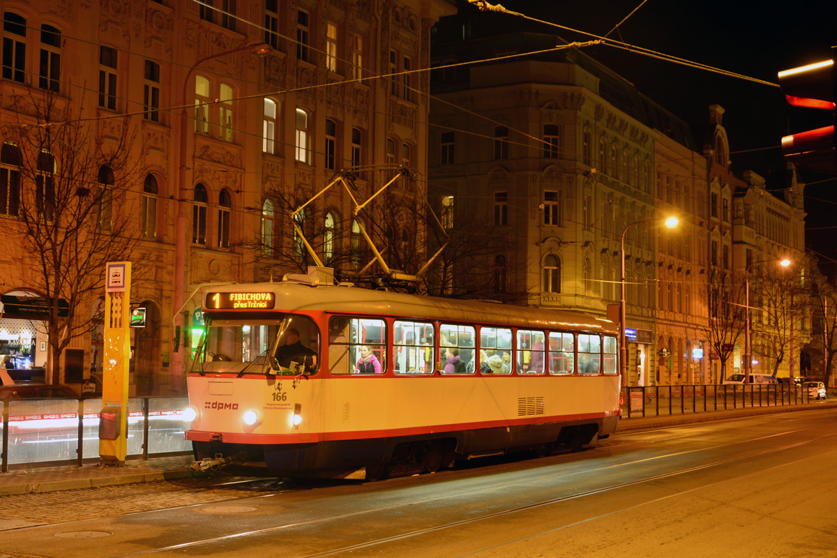 Olomouc, Tatra T3SUCS # 166 Olomouc, Tatra T3SUCS # 166