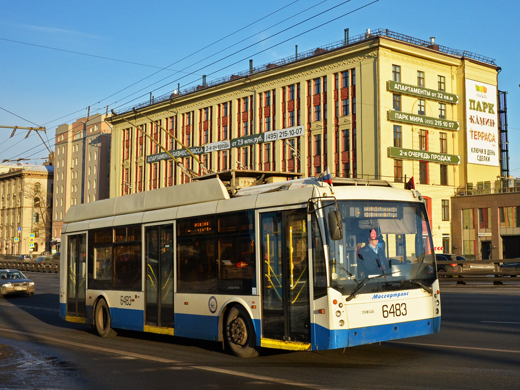 Москва, Тролза-5265.00 «Мегаполис» № 6483