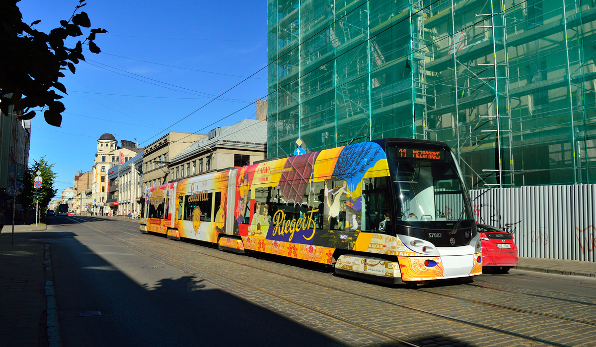 Рига, Škoda 15T ForCity Alfa Riga № 57082