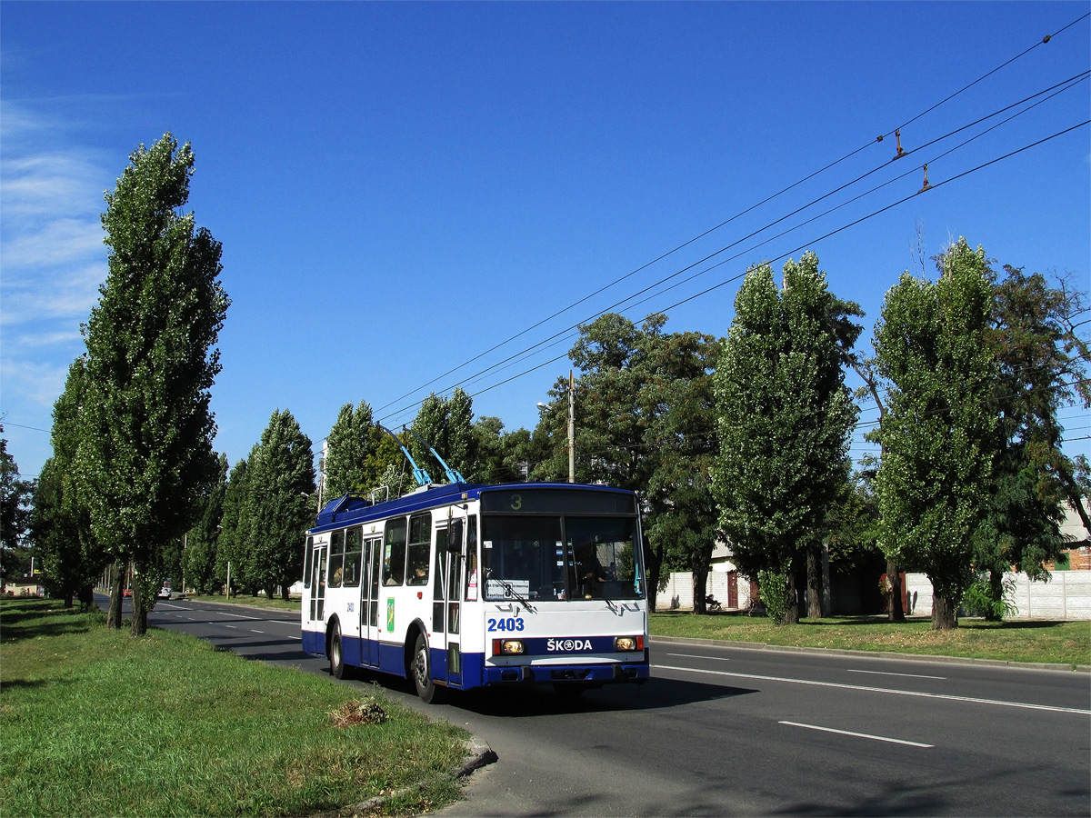Харьков, Škoda 14Tr18/6M № 2403