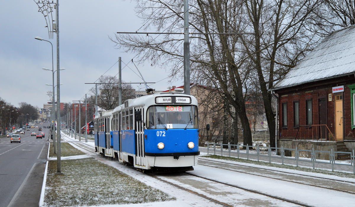 Даугавпилс, Tatra T3DC1 № 072