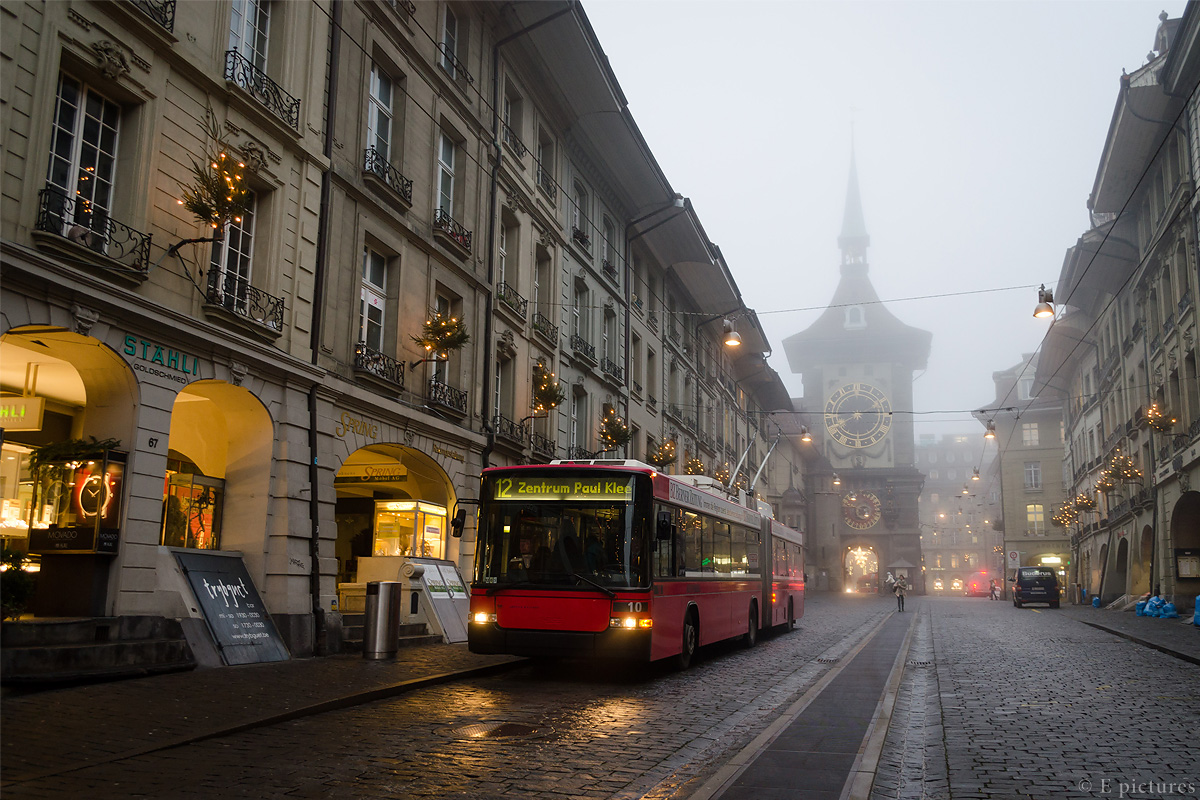 Берн, Hess SwissTrolley 2 (BGT-N1) № 10
