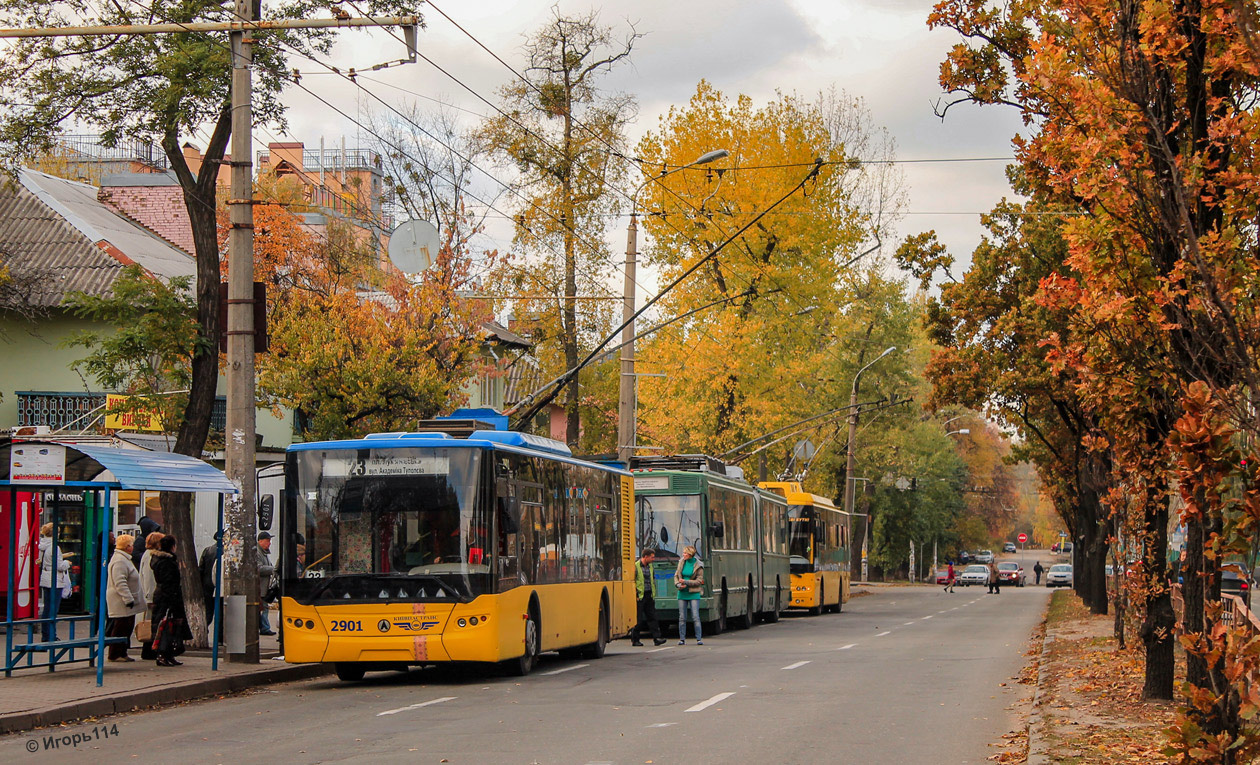 Киев, ЛАЗ E183D1 № 2901