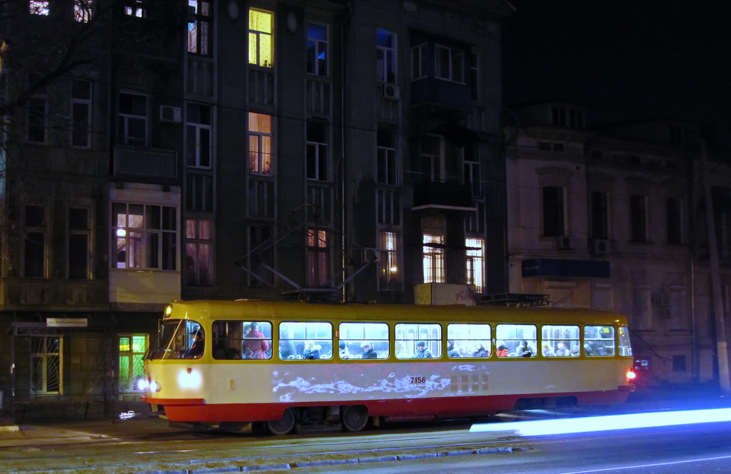 Одесса, Tatra T3A № 7156