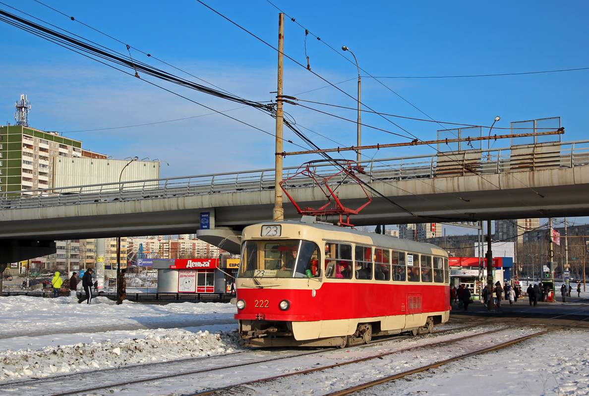 Екатеринбург, Tatra T3SU № 222