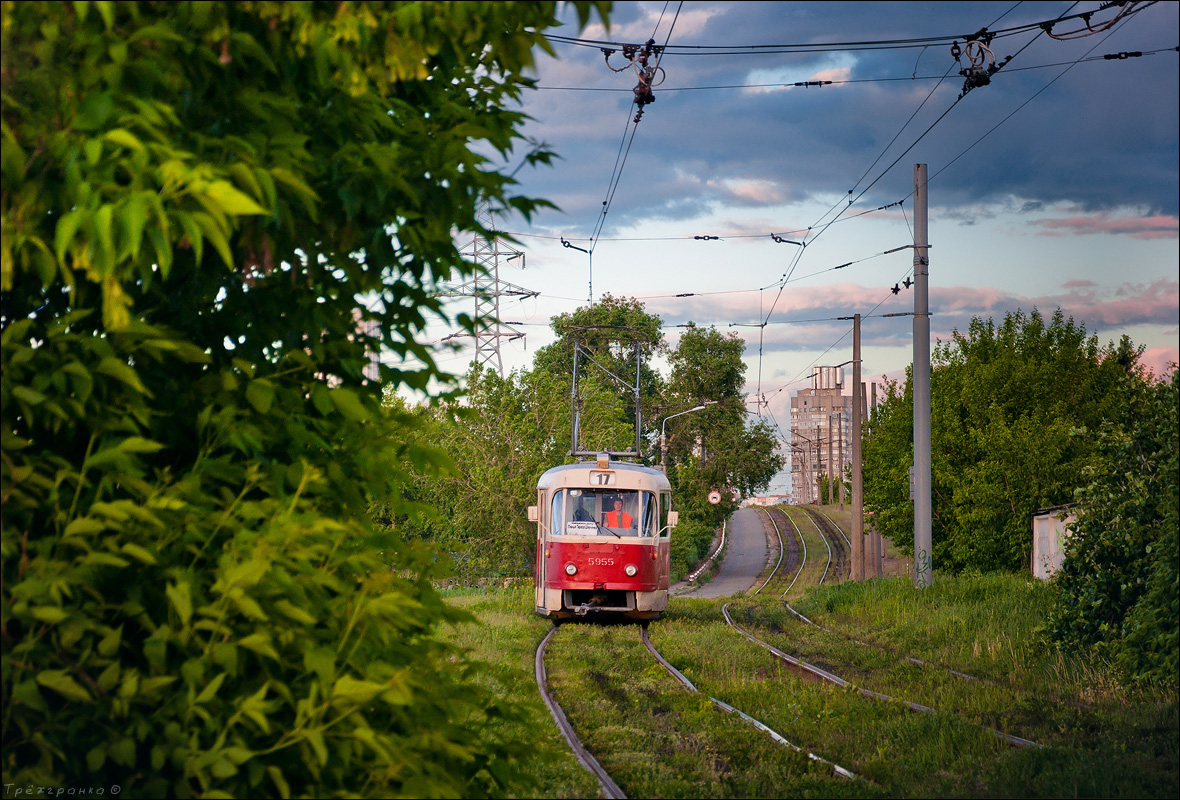 Киев, Tatra T3SU № 5955