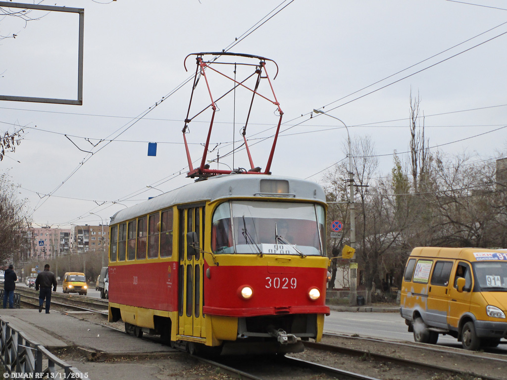 Volgograd, Tatra T3SU (2-door) # 3029