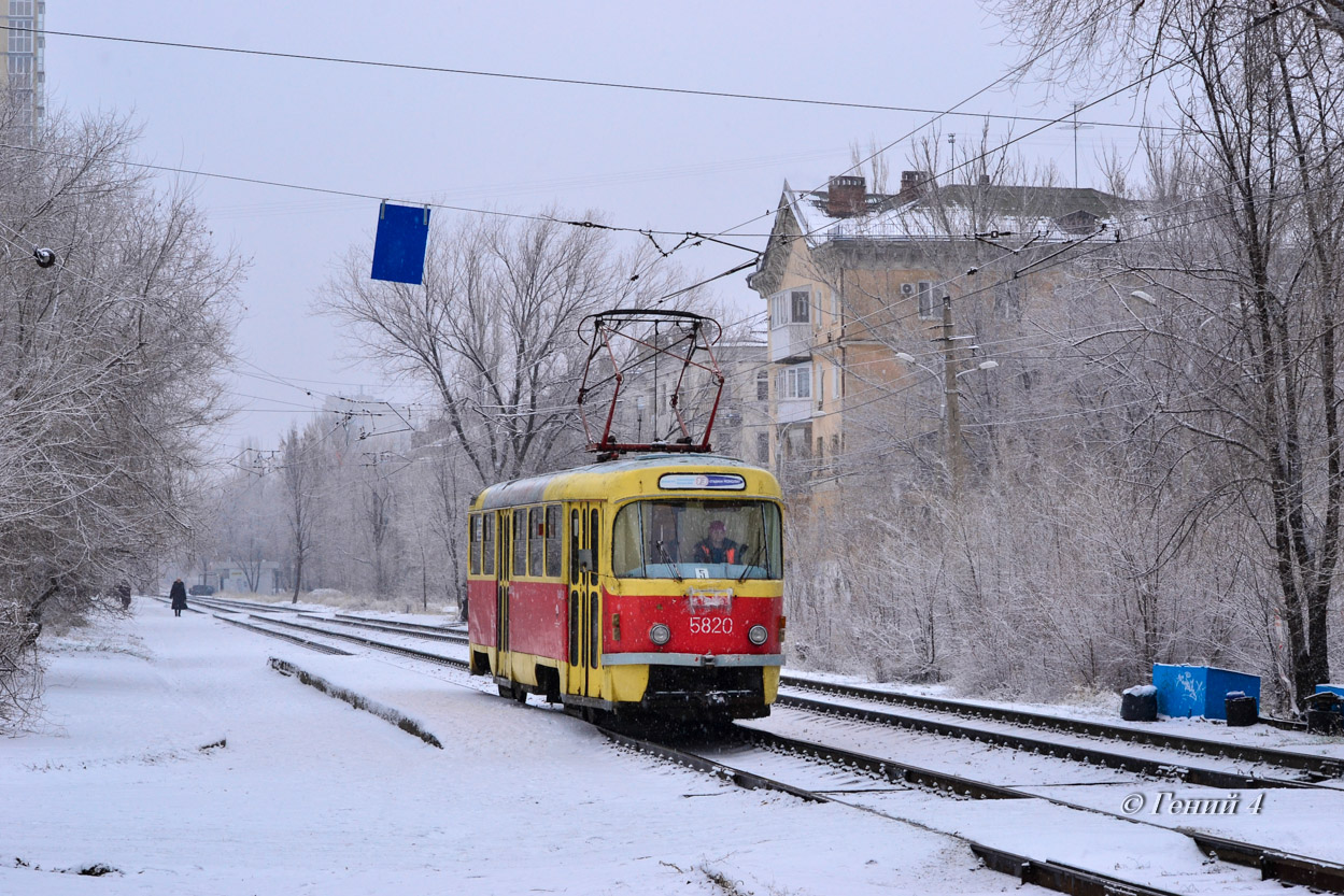 Volgograd, Tatra T3SU № 5820