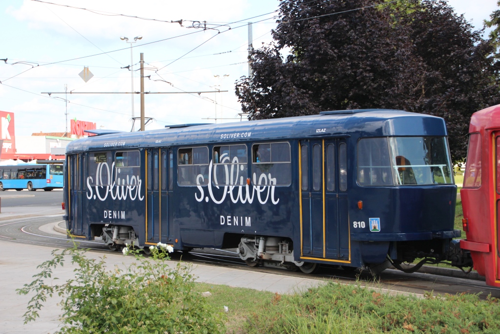 Zagreb, Tatra B4YU Nr. 810