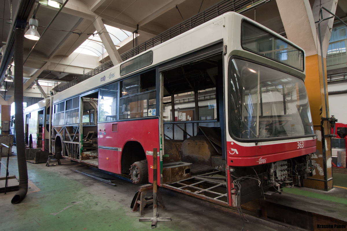 Будапешт, Gräf & Stift J09 NGE152 № 363; Будапешт — Троллейбусный парк Будапешт, Gräf & Stift J09 NGE152 № 363; Будапешт — Троллейбусный парк