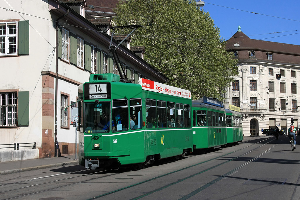 Базель, Schindler/SIG/BBC Be 4/4 № 502