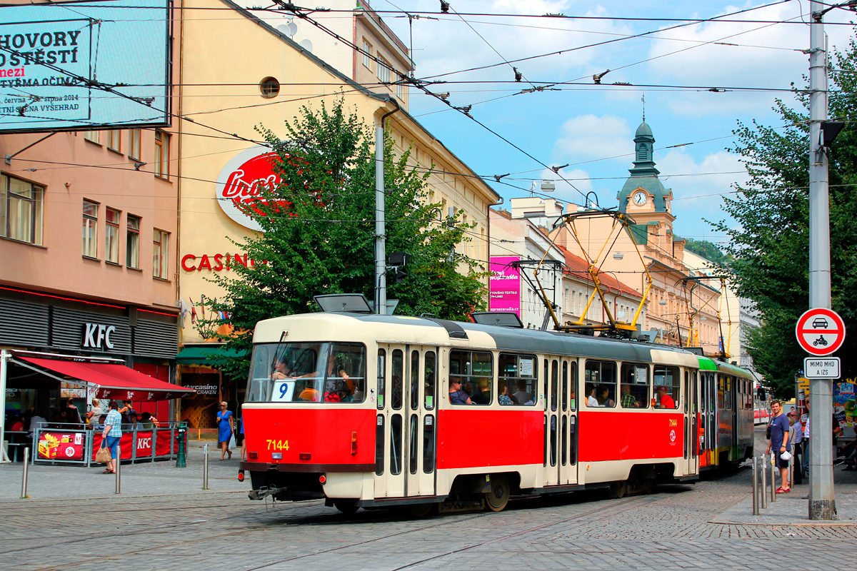 Прага, Tatra T3SUCS № 7144