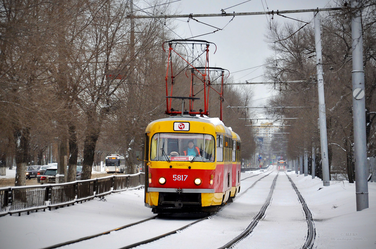 Волгоград, Tatra T3SU № 5817